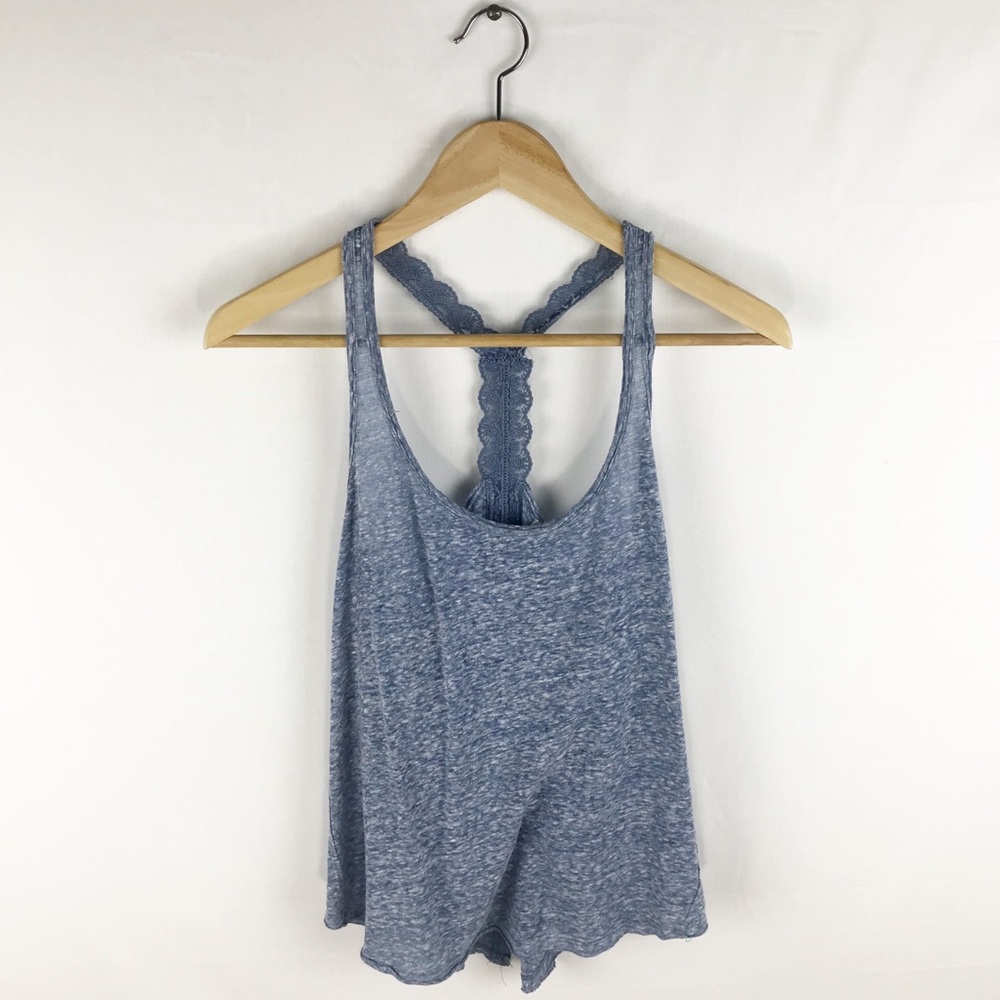 Abercrombie & Fitch Racerback Lace Cami size M